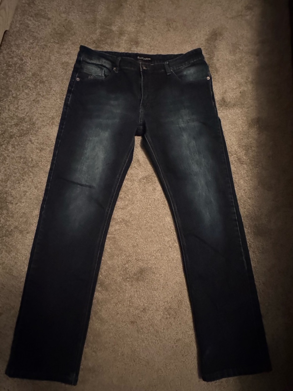 Rocawear Men's Black Straight-Leg Jeans